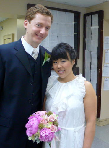 Robin and Gary at City Hall